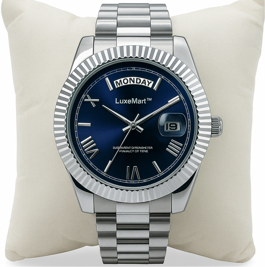 Reloj de Lujo LuxeMart™ – Esfera Azul